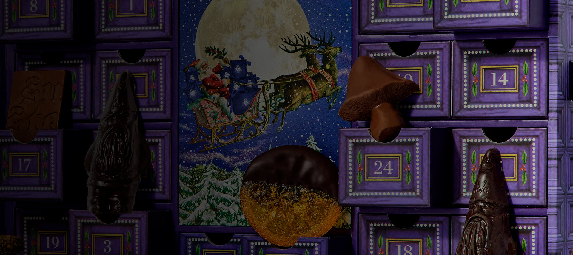 Limited Edition Calendar of Advent Vosges HautChocolat