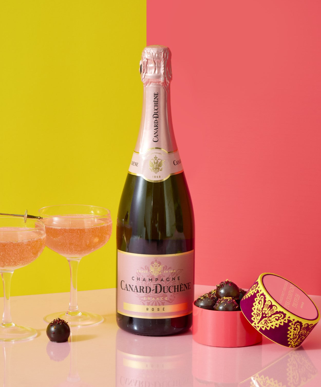 Champagne & Truffles: Gourmet Champagne Gift Basket | GiftProse