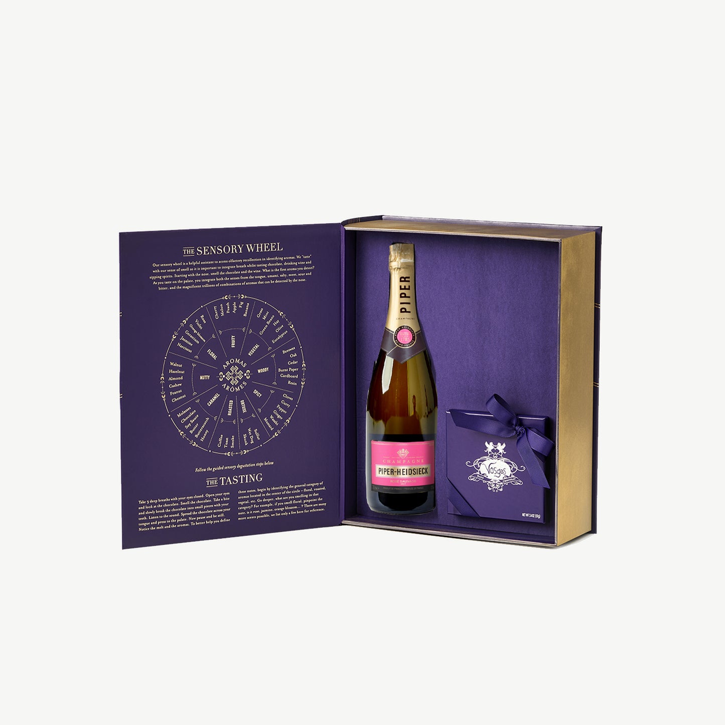 Brut Rosé and Chocolate Pairing Giftbox