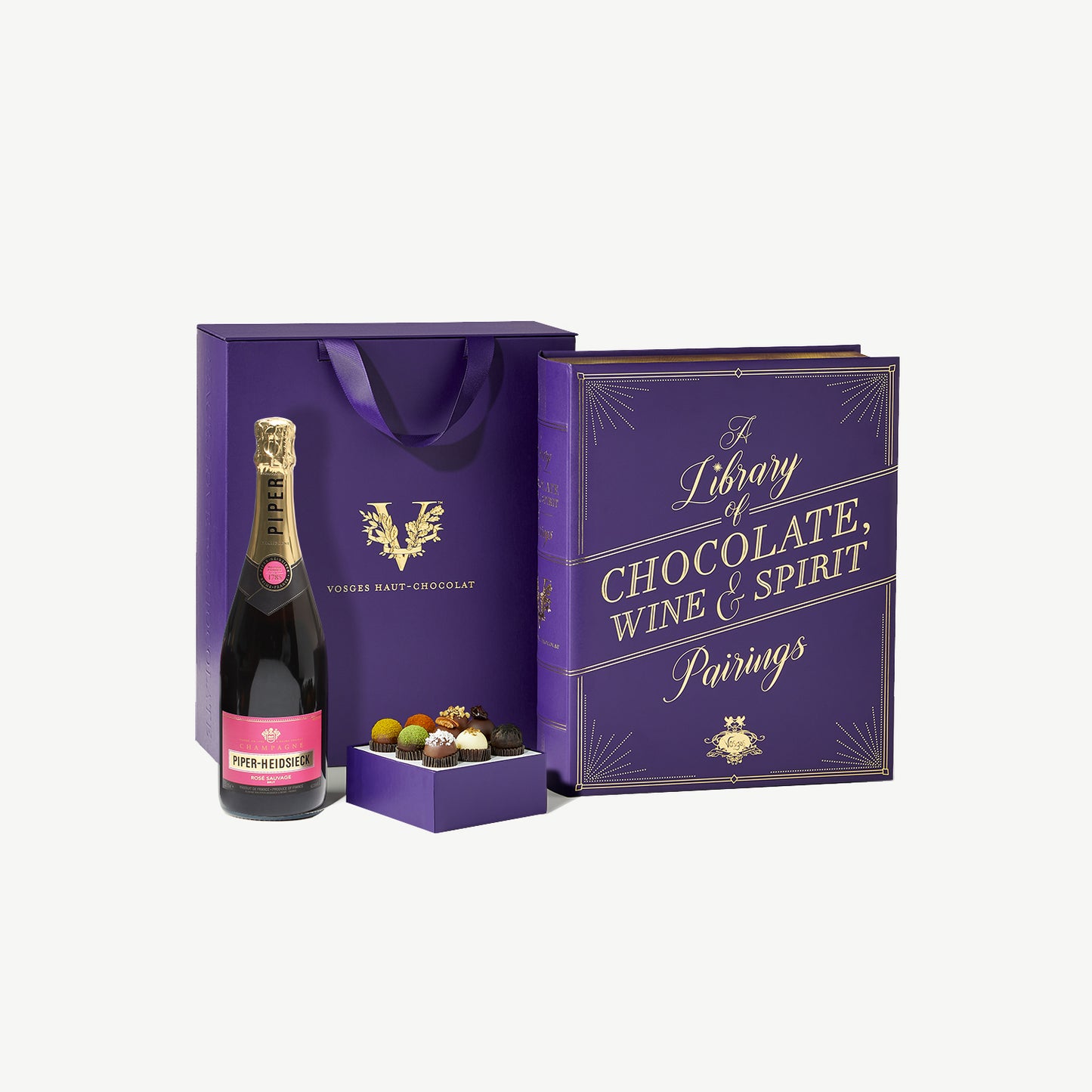 Brut Rosé and Chocolate Pairing Giftbox