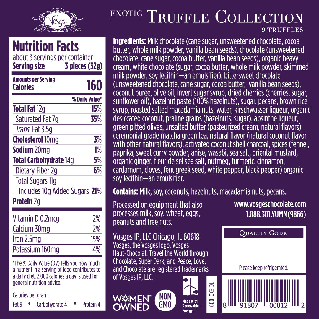 exotic truffle collection nfp